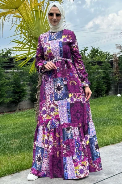 Nehir Elbise Leylak - 12