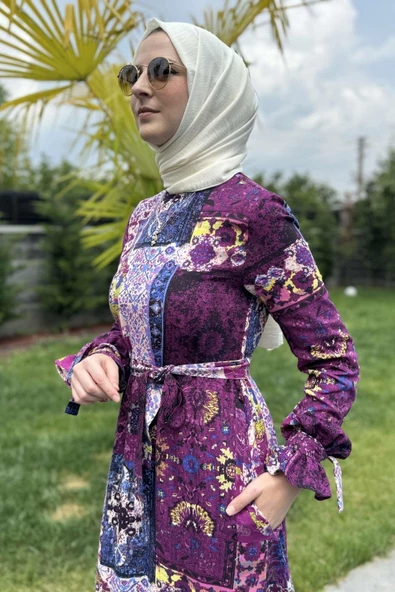 Nehir Elbise Leylak - 5