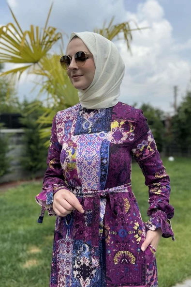 Nehir Elbise Leylak - 2