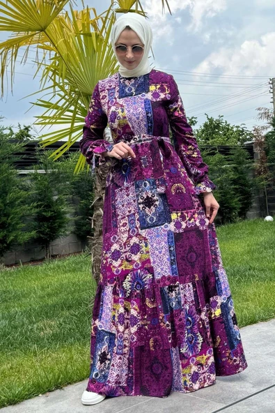 Nehir Elbise Leylak - 8