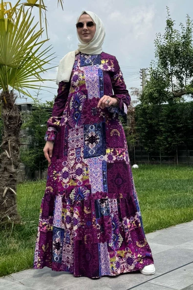 Nehir Elbise Leylak - 11