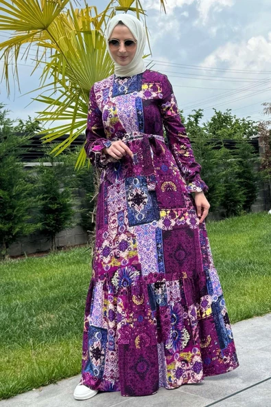 Nehir Elbise Leylak - 4