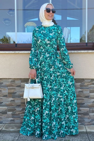 Ayça Yeşil Elbise