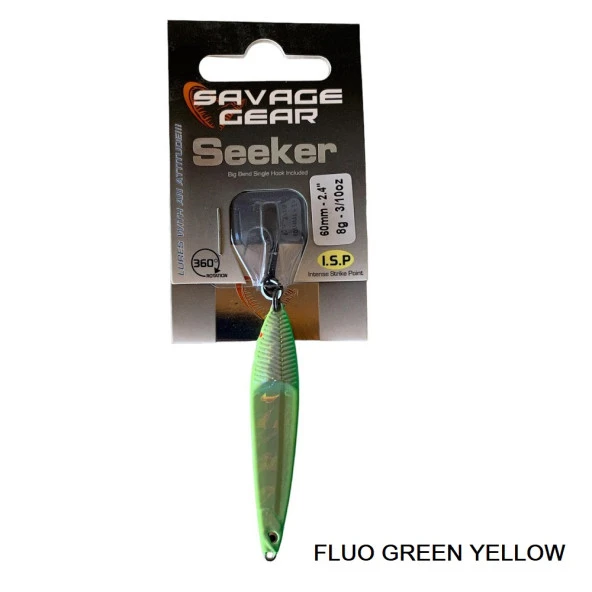 Savage Gear Seeker Isp 60mm 8gr NL Metal Yem Fluo Green Yellow