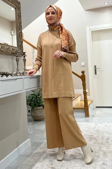 Elfida Triko Takım Camel - 6