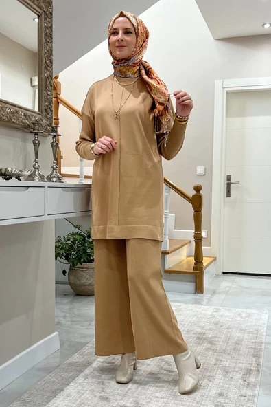 Elfida Triko Takım Camel - 8