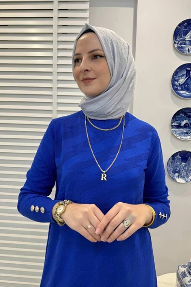 Bilge Saks Triko Tunik - 2