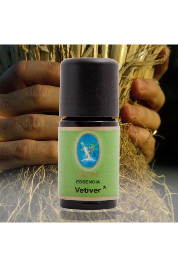 NUKA DEFNE ESENCİA Vetiver Yağı 5 ml Org ürün görseli 1