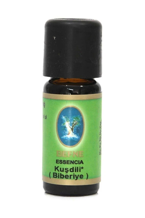 DEFNE Nuka Organik Biberiye(KUŞDİLİ) Yağı 10 ml