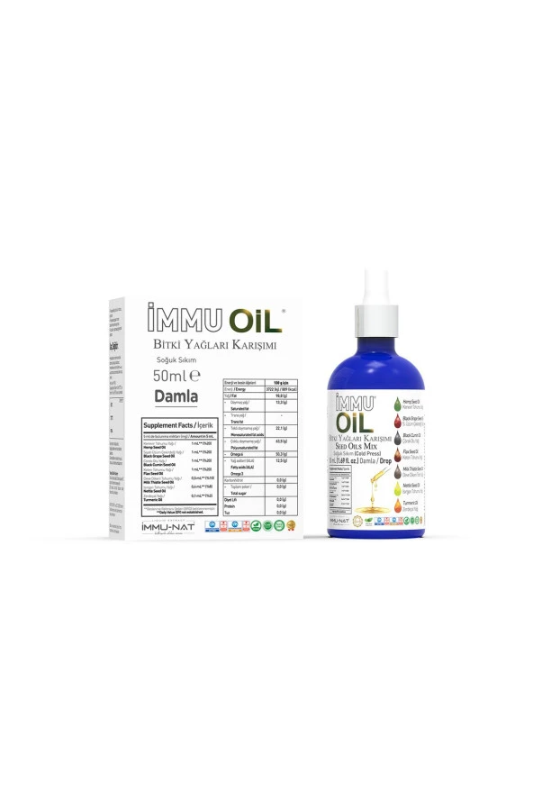 İMMU-NAT İmmu Oil 50 ml Drop ürün görseli 1