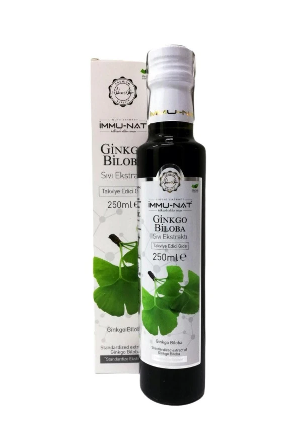 İMMU-NAT Ginkgo Biloba Sıvı Ektraktı 250ml - Resim 2