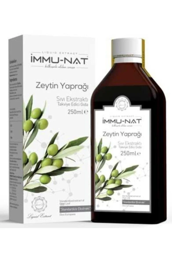 İMMU-NAT Immunat Zeytin Yaprağı Ekstratı 250 Ml ürün görseli 1