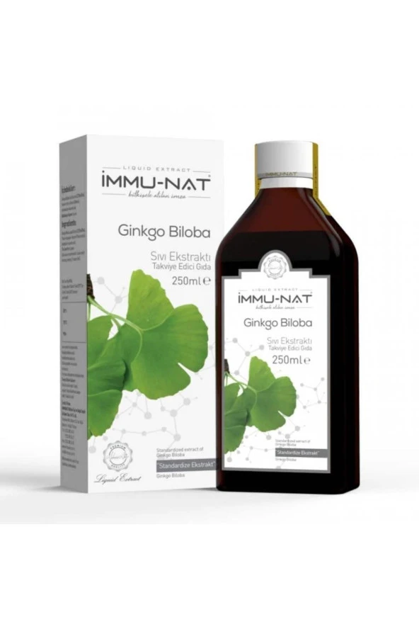 İMMU-NAT Ginkgo Biloba Sıvı Ekstraktı 250 ml