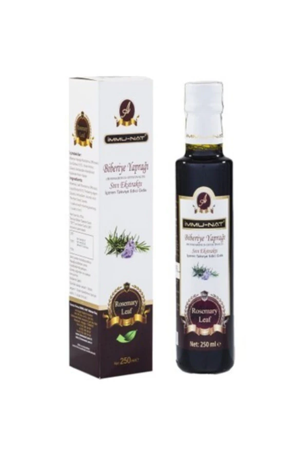 İMMU-NAT Immunat Biberiye Sıvı Ekstresi Ekstraktı 250ml ürün görseli 1