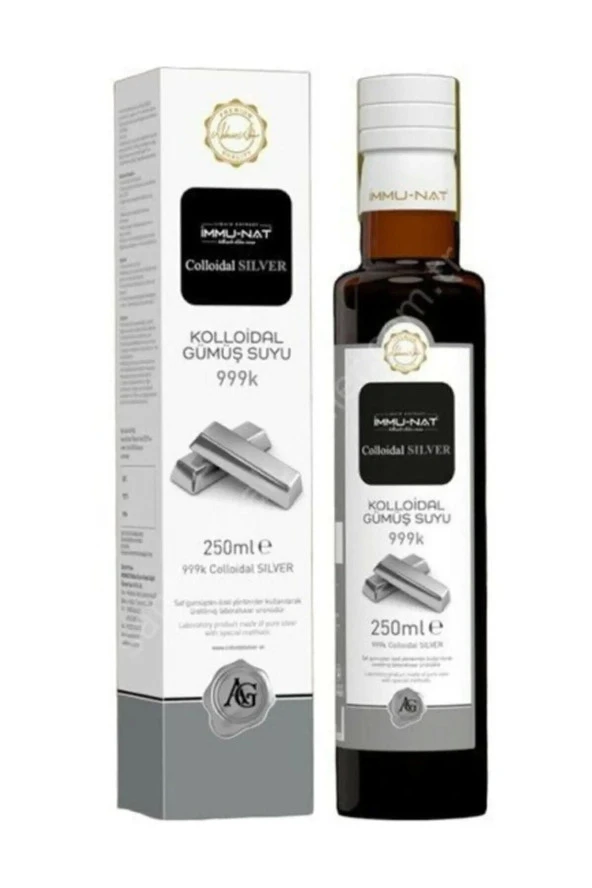 İMMU-NAT Immunat Gümüş Suyu Colloidal Silver 999k 250ml ürün görseli 1