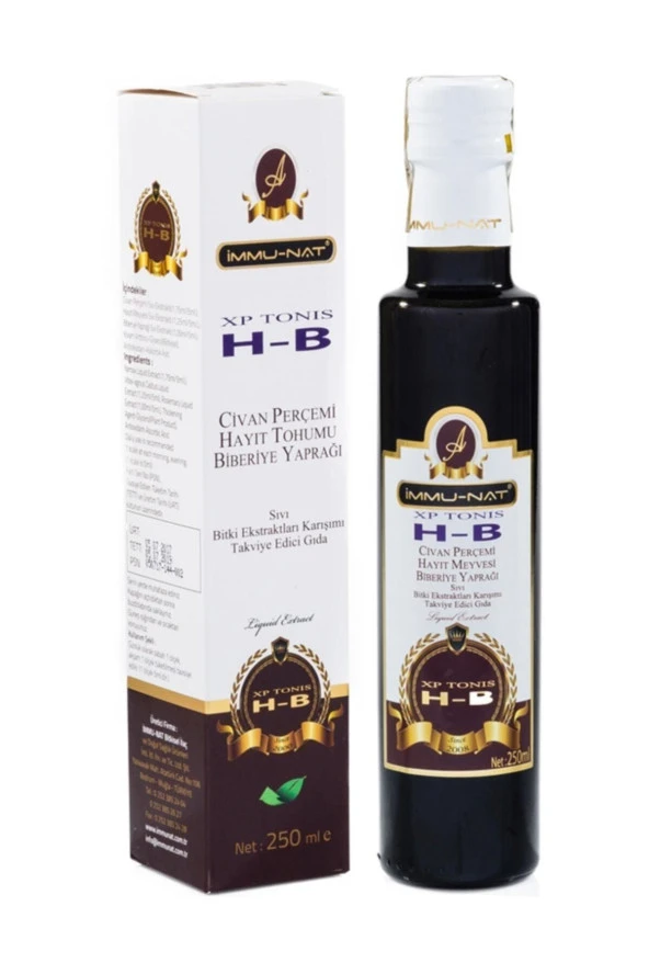 İMMU-NAT Immunat Xp Tonıs H-b Sıvı Ekstraktı 250 Ml ürün görseli