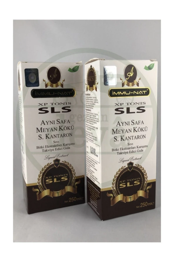 İMMU-NAT Immunat Xp Tonıs Sls Sıvı Ekstraktı 250 Ml (2'li Kampanya Paketi)