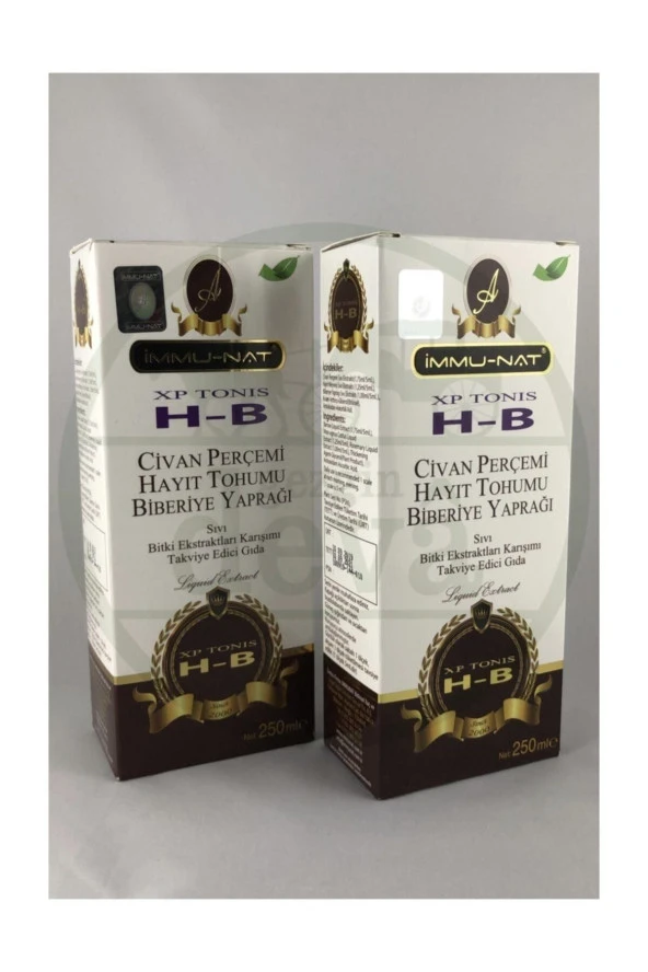 İMMU-NAT Immunat Xp Tonıs H-b Sıvı Ekstraktı 250 Ml (2'li Kampanya Paketi) ürün görseli 1