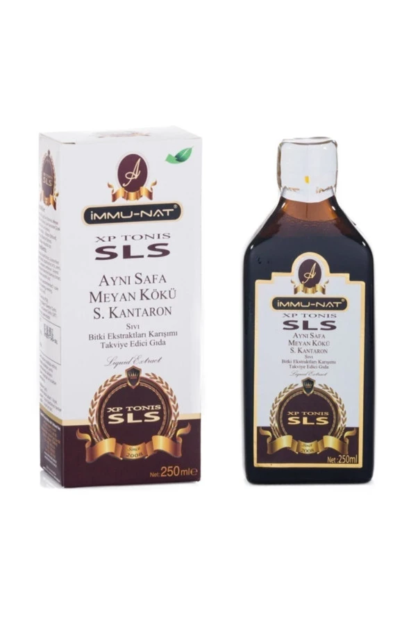 İMMU-NAT Immunat Xp Tonis Sls Aynı Safa Meyan Kökü Sarı Kantaron Sıvı Ekstraktı 250ml ürün görseli