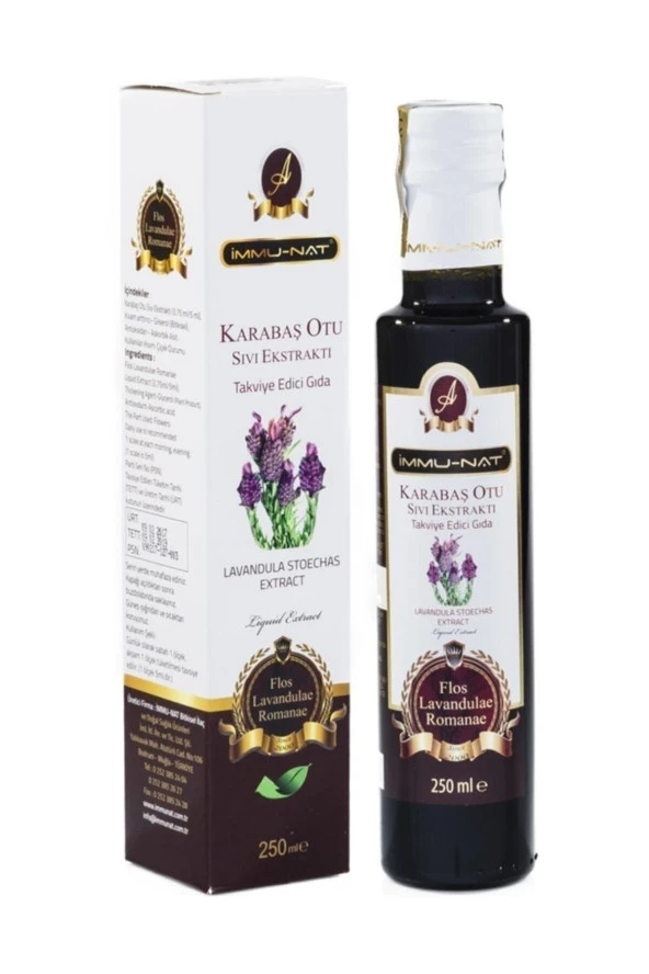 İMMU-NAT Karabaş Otu Ekstraktı 250ml ürün görseli 1