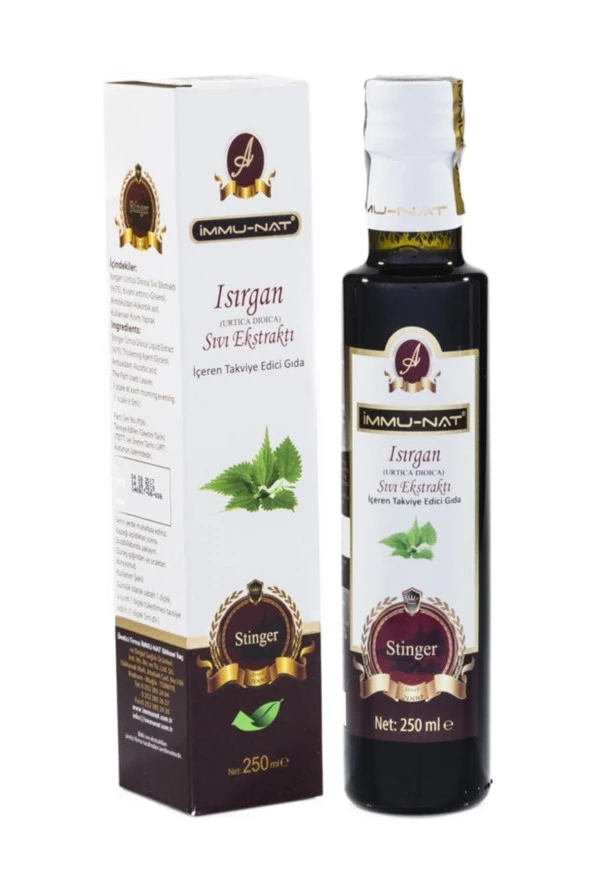 İMMU-NAT Isırgan Ekstraktı 250ml ürün görseli 1