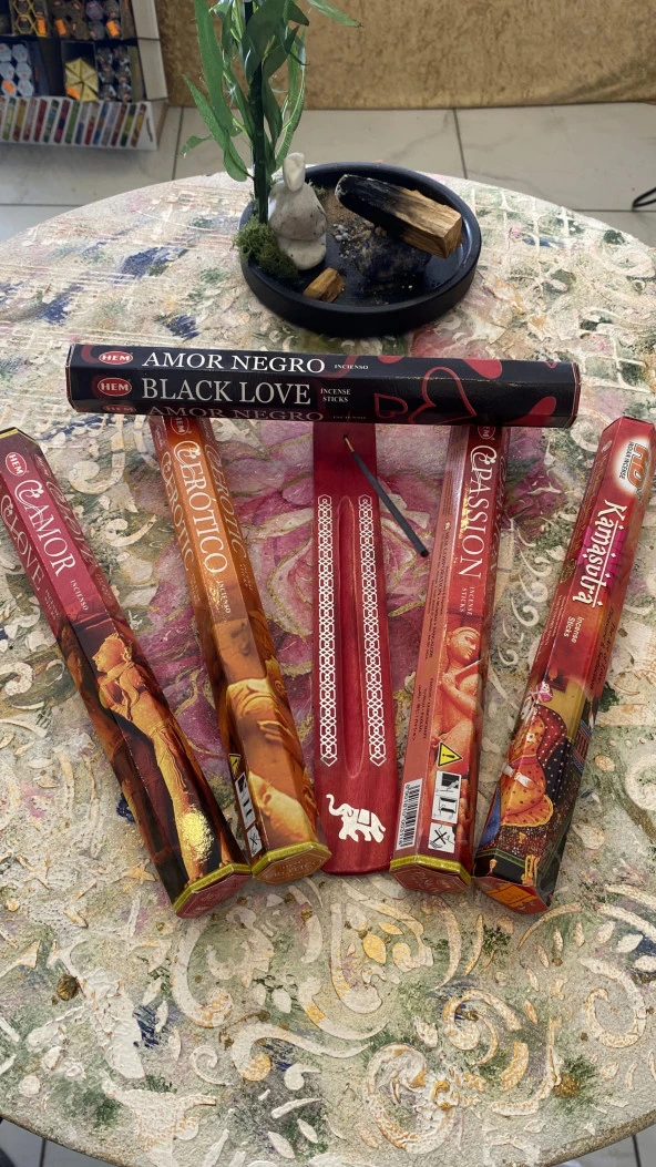 Çubuk Tütsü Seti Love ürün görseli