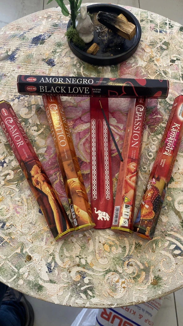 Çubuk Tütsü Seti Love - Resim 2