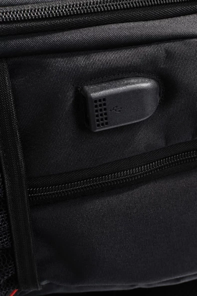 Dada Laptop Usb'li Günlük Okul Sırt Çantası Siyah 05 - 6
