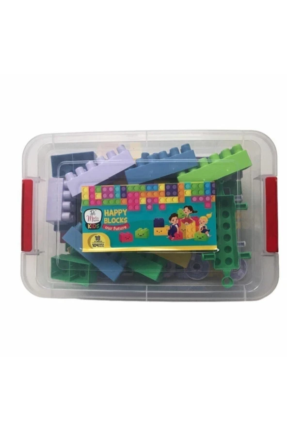 Happy Blocks 104 Parça Lego Seti BMT 107 GKO