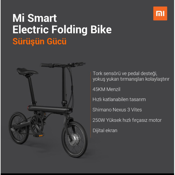 Smart Akıllı Elektrikli Katlanabilir Bisiklet - 7
