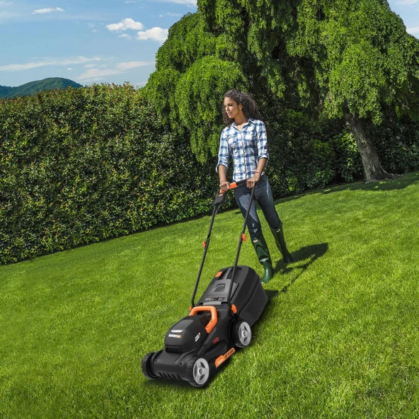WORX WG730E 20Volt 4.0Ah. Li-ion 30cm Profesyonel Kömürsüz Şarjlı Çim Biçme - 4