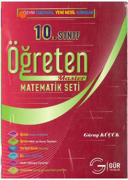 Güray Küçük 10. Sınıf Öğreten Master Matematik Seti