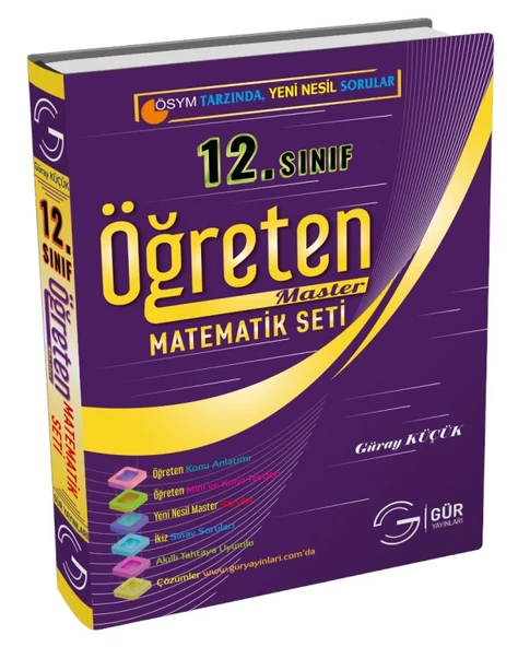 12. Sınıf Öğreten Master Matematik Seti Gür Yayınları