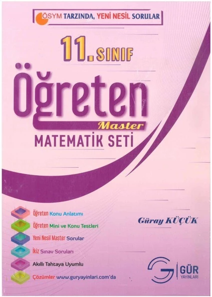 Güray Küçük 11. Sınıf Öğreten Master Matematik Seti