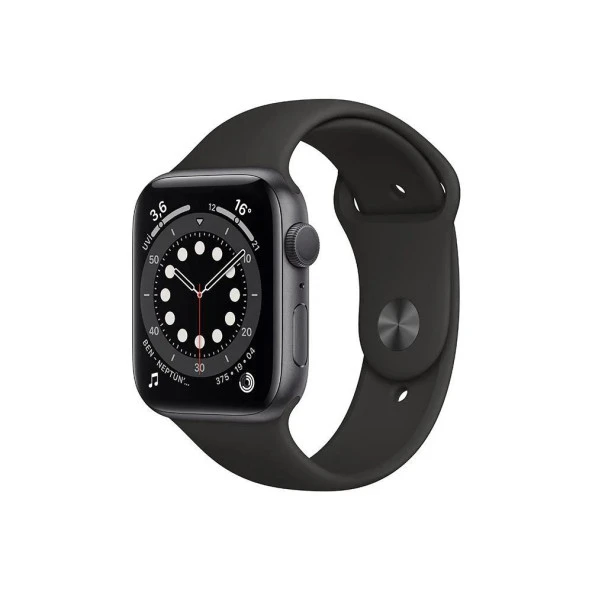 Apple Watch Series 6 44MM Space Gray Yenilenmiş B Kalite (12 Ay Garantili)