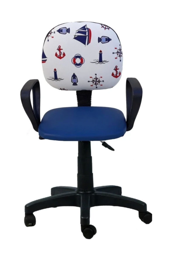 Depolife Çocuk Oyun Faaliyet Ofis Sandalyesi Koltuğu Mavi Denizci - 2