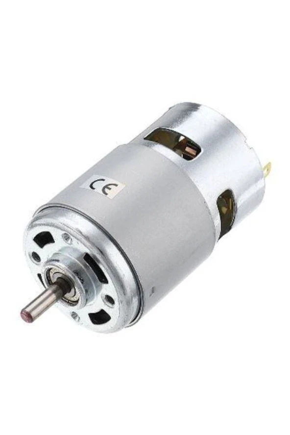 Rs 775 Dc Motor 14.4v 3000 Rpm Sogutuculu Bilyalı Motor (12V - 36V) Cnc Uygulama Proje Ödev