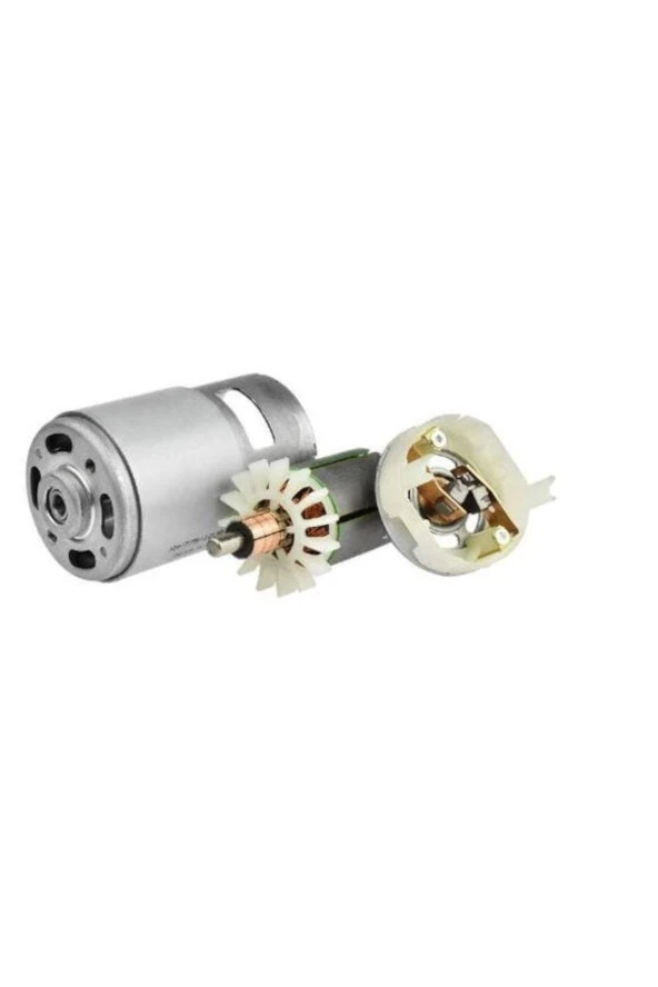 Rs 775 Dc Motor 14.4v 3000 Rpm Sogutuculu Bilyalı Motor (12V - 36V) Cnc Uygulama Proje Ödev - 2