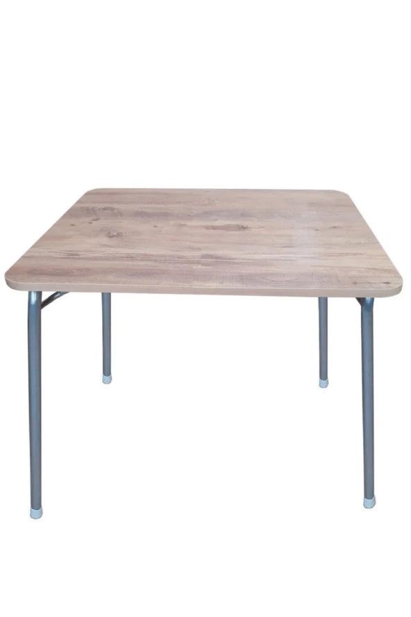 Depolife Pratik Katlanır Ayak Mutfak Yemek Masası Balkon Ders Çalışma Piknik Masa 60x90cm Ceviz