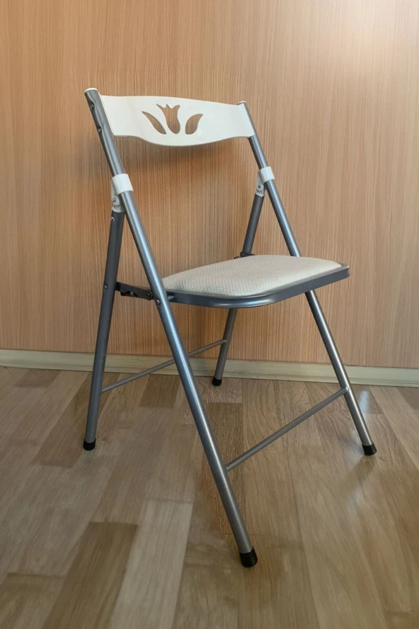 Depolife Mutfak Sandalyesi Katlanır Sandalye Tabure Ofis Bahçe Balkon Kamp - 2