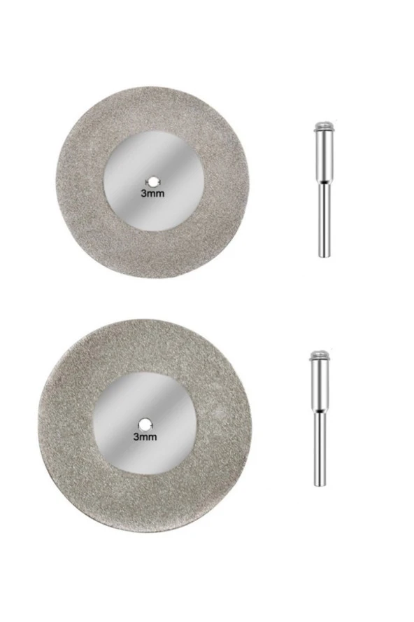 Depolife 5cm Ve 6cm Elmas Cam Fayans Granit Mermer Porselen Kesme Bileme Seti 4 Parçalı