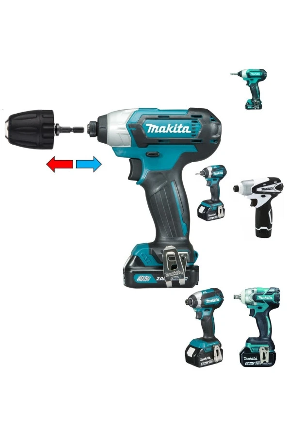 Makita Dtd146sfe3 Td110dwae Dtw1001rtj Td110dwae Dtd154rfj Df033dwae Td090dwe Akülü Şarjlı Mandren