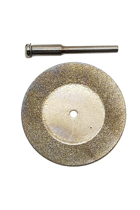 Paltava CTN Elmas Kesme Diski 30 Mm 4 Parça 2 Adet Disk 2 Adet Saplama Dremel Uyumlu Kesici Elmas Disk