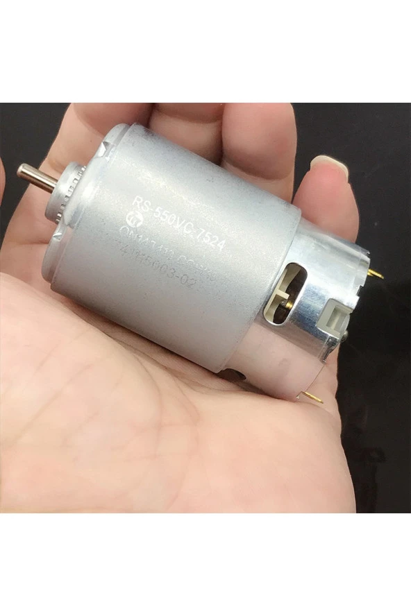 Rs 550 Dc Motor 10.8v 16000 Rpm Şarjlı Matkap – Cnc Motoru Ödev Proje Ders 221028