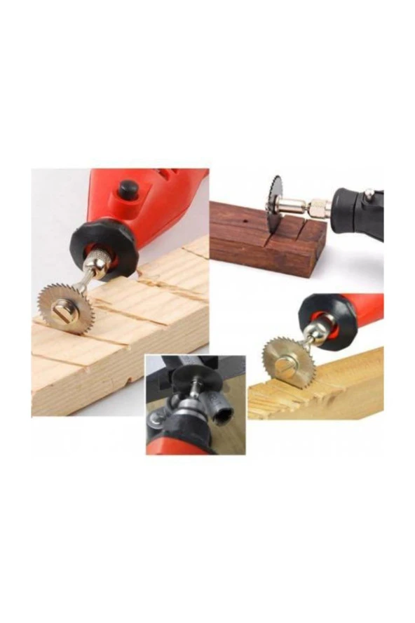 Depolife 14lü Dremel Proxxon Cihazlar Için Kesici Ahşap Oyma Mini Kesici Hobi Seti - 2