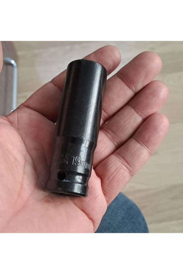 Depolife Somun Sökme Sıkma Torklu Makine Için 19mm Lokma Anahtar Ağır Hizmet Boru Lokma Bijon - 3