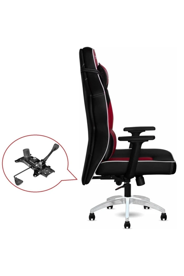 Depolife Ofis Büro Çalışma Koltuğu Için Çift Kol Metal Şase Mekanizma (15x20cm) Yedek Parça - 2