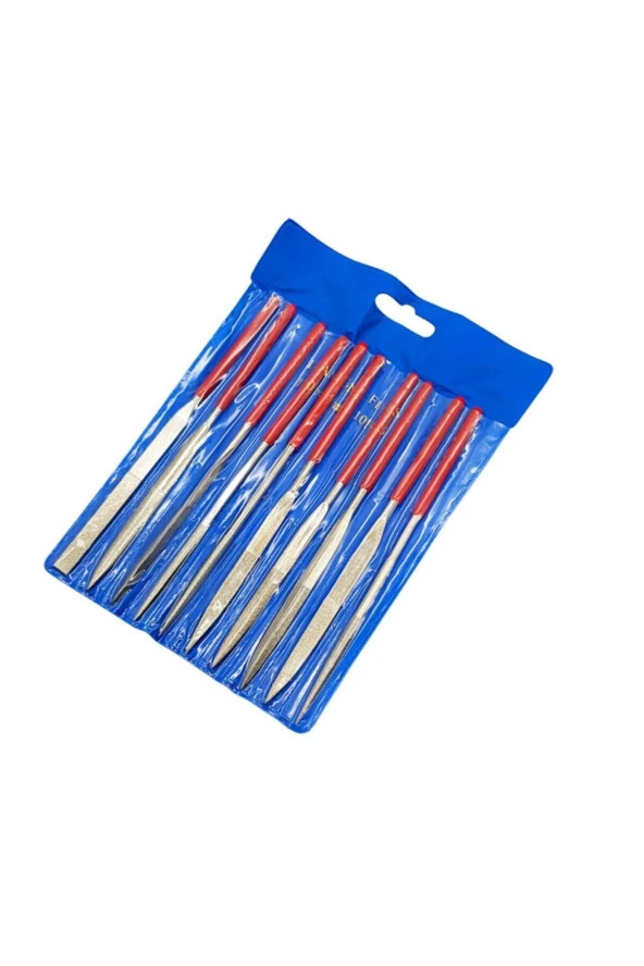 Vinko Elmas Saatçi Eğe Seti 160 Mm 10 Parça - Resim 2