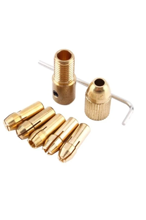 Otomatik Mandrel Mini Motor Mandreni Chuck Üniversal 2.7mm Mil Penset Okul Proje Ödev Hobi 5li Pens