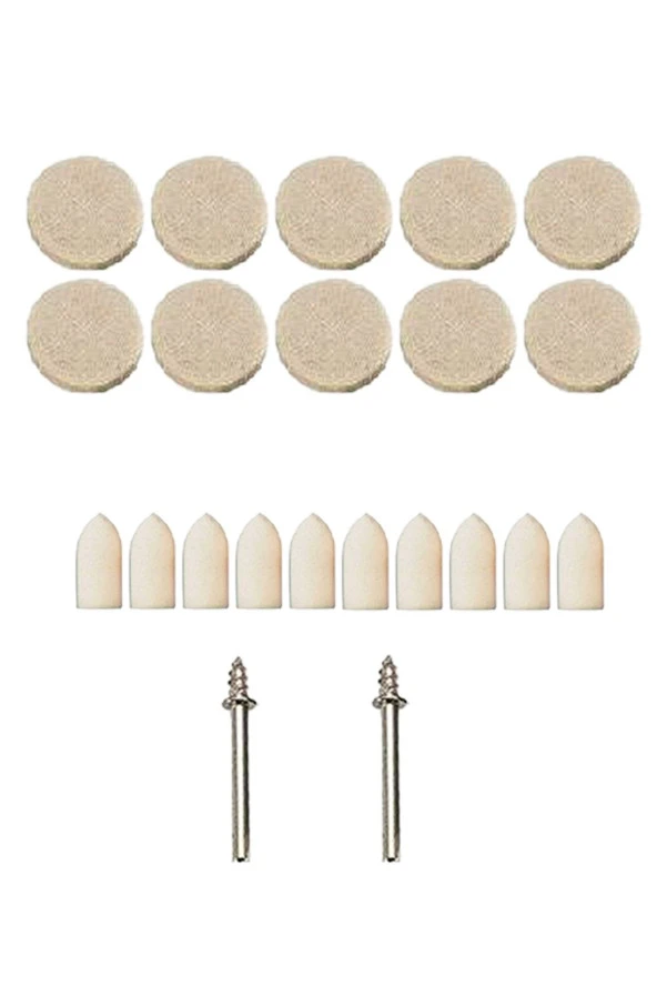 Dremel Uyumlu 22 Parça Keçe Mandren Seti ürün görseli